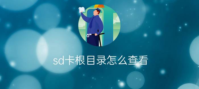 sd卡根目录怎么查看  sd卡根目录查看方法